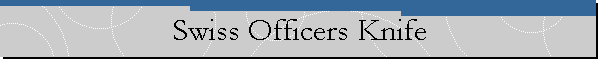 Swiss Officers Knife
